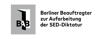 Logo Berliner Beauftragter zur Aufarbeitung der SED-Diktatur